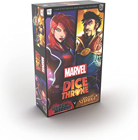 Marvel Dice Throne : 2 Hero Box - Black Widow, Doctor Strange - WiredVillage Games - Roxley Games